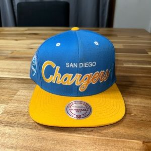 Mitchell & Ness San Diego Chargers Hat Adjustable Fit